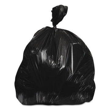 Heritage High-density Waste Can Liners, 60 Gal, 17 Microns, 38" X 60", Black, 200-carton freeshipping - TVN Wholesale